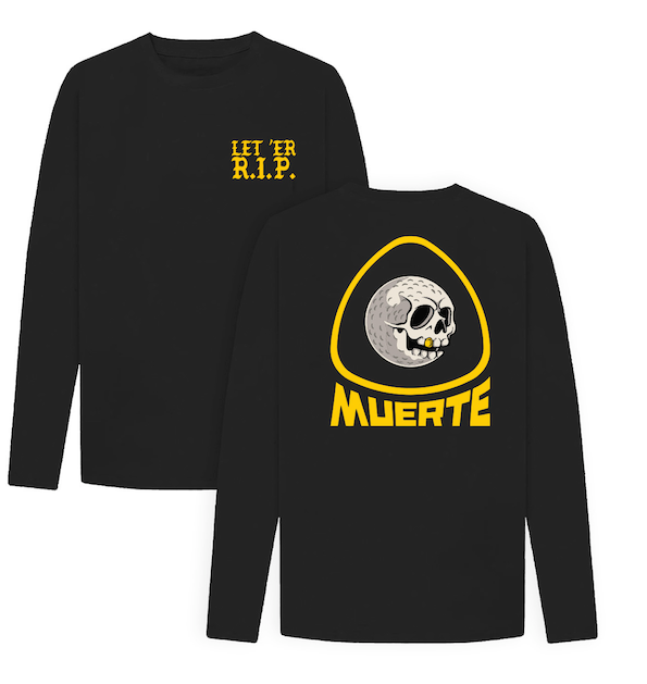 Long Sleeve Let 'er RIP Tee - Black